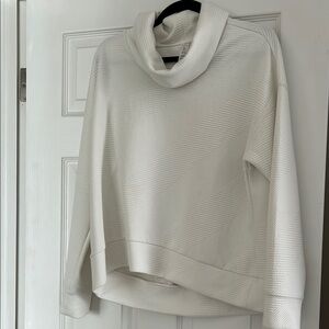 Women's White Cozy Oversized Sweatshirt